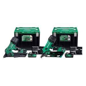 HiKOKI 2nd Gen Framing Nailer and Metal Connector Nailer Twin Pack 4 x 5.0Ah Batts, 2 x Chargers & Cases &pound;1,139.00